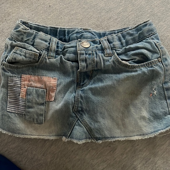 Zara new w/tags denim skirt, 8 years main image 0